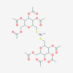molecular formula C30H42HgO18S2 B025719 Bis-2,6-atgmhm CAS No. 110913-60-5