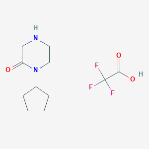 1-Cyclopentyl-2-piperazinone trifluoroacetate