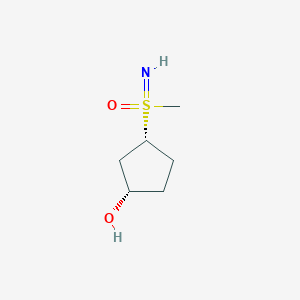 (1S,3R)-3-(Methylsulfonimidoyl)cyclopentan-1-ol