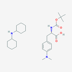 molecular formula C28H47N3O4 B2572005 CID 132371059 CAS No. 105115-92-2
