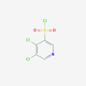 molecular formula C5H2Cl3NO2S B2572032 4,5-Dichloropyridine-3-sulfonyl chloride CAS No. 1352498-23-7