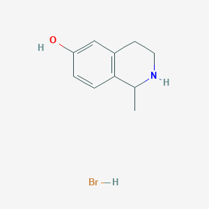 1-Methyl-1,2,3,4-tetrahydroisoquinolin-6-ol hydrobromide