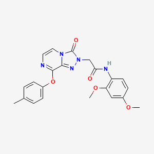 N-(2,4-dimethoxyphenyl)-2-(3-oxo-8-(p-tolyloxy)-[1,2,4]triazolo[4,3-a]pyrazin-2(3H)-yl)acetamide