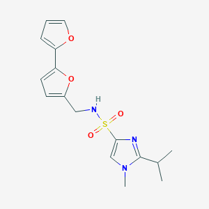 N-([2,2'-bifuran]-5-ylmethyl)-2-isopropyl-1-methyl-1H-imidazole-4-sulfonamide