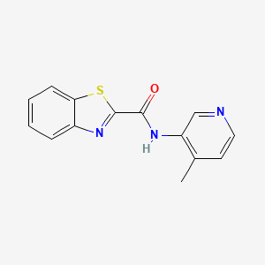N-(4-methylpyridin-3-yl)benzo[d]thiazole-2-carboxamide