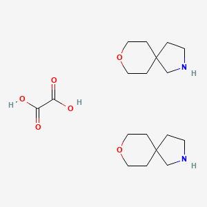 B2572134 8-Oxa-2-azaspiro[4.5]decane oxalate(2:1) CAS No. 1408075-68-2; 1651840-84-4