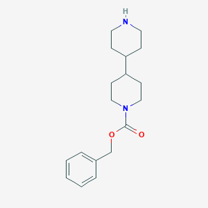 molecular formula C18H26N2O2 B025722 N-Cbz-4,4'-bipiperidine CAS No. 109397-72-0
