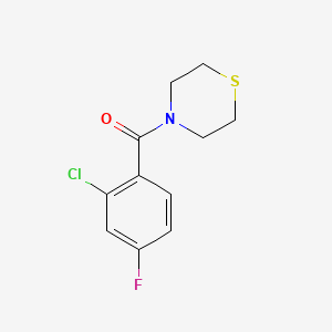 (2-Chloro-4-fluorophenyl)-thiomorpholin-4-ylmethanone