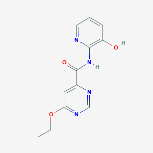 6-ethoxy-N-(3-hydroxypyridin-2-yl)pyrimidine-4-carboxamide