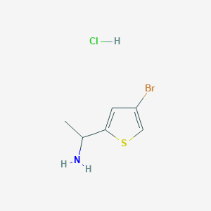 1-(4-Bromothiophen-2-yl)ethanamine hydrochloride
