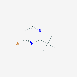 molecular formula C8H11BrN2 B2572506 4-Bromo-2-tert-butylpyrimidine CAS No. 1142195-70-7