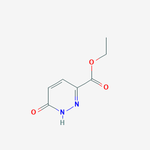 molecular formula C7H8N2O3 B2572680 Ethyl 6-hydroxypyridazine-3-carboxylate CAS No. 63001-31-0