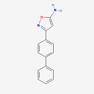 3-[1,1'-Biphenyl]-4-yl-5-isoxazolamine