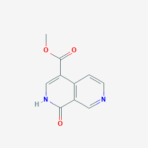 molecular formula C10H8N2O3 B2572928 methyl 1-hydroxy-2,7-naphthyridine-4-carboxylate CAS No. 2416230-54-9