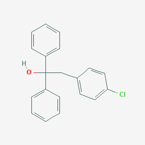 molecular formula C20H17ClO B025731 2-(4-Chlorophenyl)-1,1-diphenylethanol CAS No. 109936-21-2