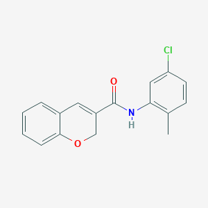 molecular formula C17H14ClNO2 B2573103 N-(5-chloro-2-methylphenyl)-2H-chromene-3-carboxamide CAS No. 887346-35-2