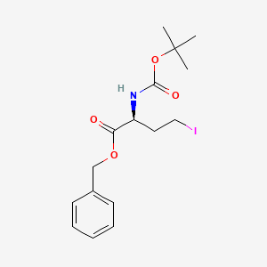 (S)-Benzyl 2-((tert-butoxycarbonyl)amino)-4-iodobutanoate