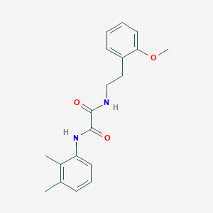 molecular formula C19H22N2O3 B2573574 N1-(2,3-dimethylphenyl)-N2-(2-methoxyphenethyl)oxalamide CAS No. 898374-52-2