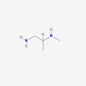 molecular formula C4H12N2 B2573701 (1-Aminopropan-2-yl)(methyl)amine CAS No. 6089-40-3