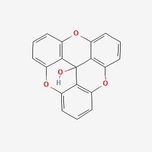 molecular formula C19H10O4 B2573722 Sesquixanthydrol CAS No. 3810-92-2