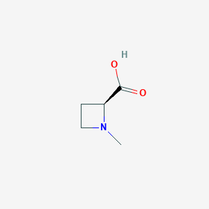 molecular formula C5H9NO2 B2573873 (S)-1-Methylazetidine-2-carboxylic acid CAS No. 255882-95-2