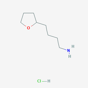 [4-(Tetrahydro-2-furanyl)butyl]amine hydrochloride