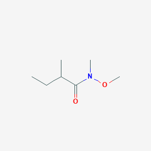 N-methoxy-N,2-dimethylbutanamide