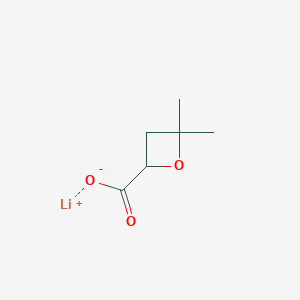 Lithium;4,4-dimethyloxetane-2-carboxylate