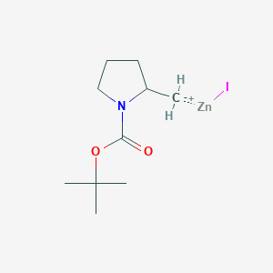 (1-tert-Butoxycarbonylpyrrolidin-2-yl)methylzinc iodide solution