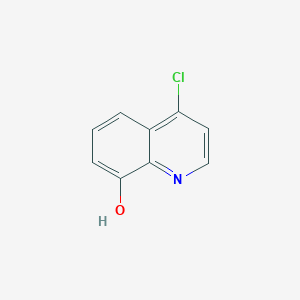 molecular formula C9H6ClNO B025745 4-氯喹啉-8-醇 CAS No. 57334-36-8