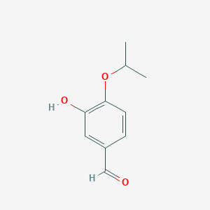 molecular formula C10H12O3 B2574573 3-Hydroxy-4-isopropoxybenzaldehyde CAS No. 94283-73-5