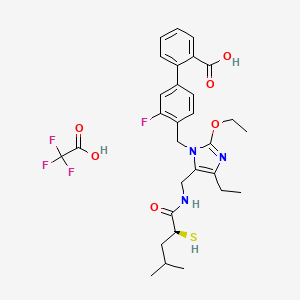 molecular formula C30H35F4N3O6S B2574700 TD-0212 TFA 