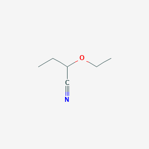 molecular formula C6H11NO B2574745 2-Ethoxybutanenitrile CAS No. 87271-68-9