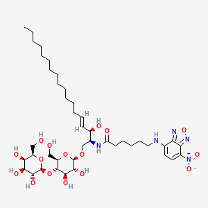 molecular formula C42H69N5O16 B2575338 C6 NBD Lactosylceramide CAS No. 474943-04-9