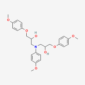 3,3'-((4-Methoxyphenyl)azanediyl)bis(1-(4-methoxyphenoxy)propan-2-ol)