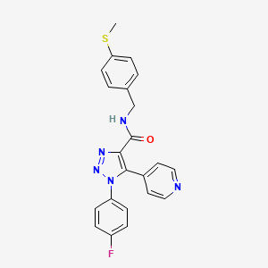 1-[(3,4-dimethylphenyl)sulfonyl]-3-methyl-N-(2-methylbenzyl)piperidine-3-carboxamide