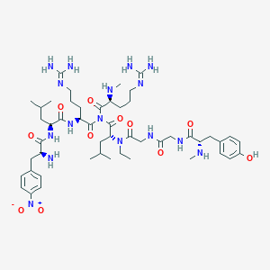 molecular formula C50H80N16O11 B025754 4-Nitro-tpala-dynorphin CAS No. 103614-23-9