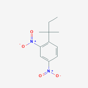 molecular formula C11H14N2O4 B2575476 1-(2-Methylbutan-2-yl)-2,4-dinitrobenzene CAS No. 2137605-37-7