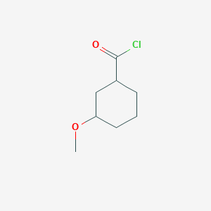 molecular formula C8H13ClO2 B2575882 3-Methoxycyclohexane-1-carbonyl chloride CAS No. 86571-80-4