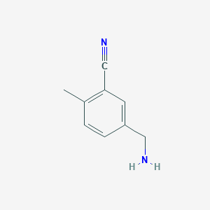 5-(Aminomethyl)-2-methylbenzonitrile