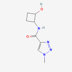 N-(2-hydroxycyclobutyl)-1-methyl-1H-1,2,3-triazole-4-carboxamide