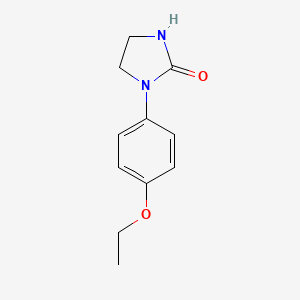 molecular formula C11H14N2O2 B2576137 1-(4-Ethoxyphenyl)imidazolidin-2-one CAS No. 91181-04-3