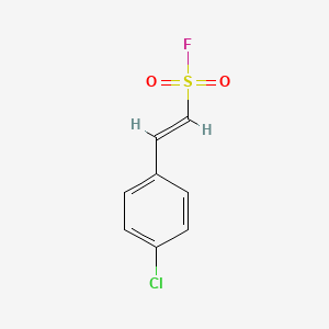2-(4-Chlorophenyl)ethene-1-sulfonyl fluoride