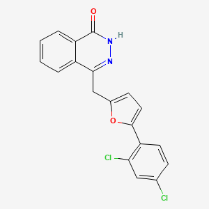 4-{[5-(2,4-dichlorophenyl)-2-furyl]methyl}-1(2H)-phthalazinone