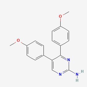 4,5-Bis(4-methoxyphenyl)pyrimidin-2-amine