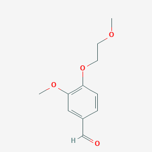 3-Methoxy-4-(2-methoxyethoxy)benzaldehyde