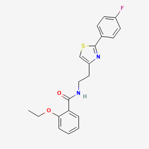 2-ethoxy-N-{2-[2-(4-fluorophenyl)-1,3-thiazol-4-yl]ethyl}benzamide