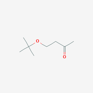 molecular formula C8H16O2 B2576765 4-tert-Butoxy-2-butanone CAS No. 51930-93-9