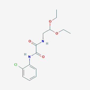 N'-(2-chlorophenyl)-N-(2,2-diethoxyethyl)oxamide