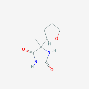5-Methyl-5-(oxolan-2-yl)imidazolidine-2,4-dione